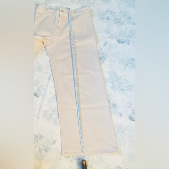 Universal Thread sailor wide leg jeans in beige size 12 - Picture 15 of 16